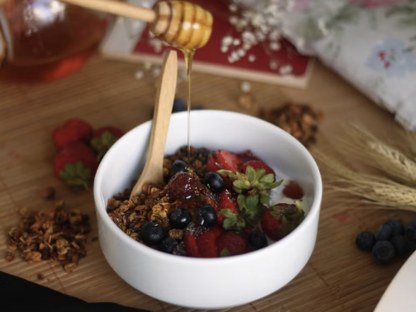 mật ong yến mạch tr&aacute;i c&acirc;y 